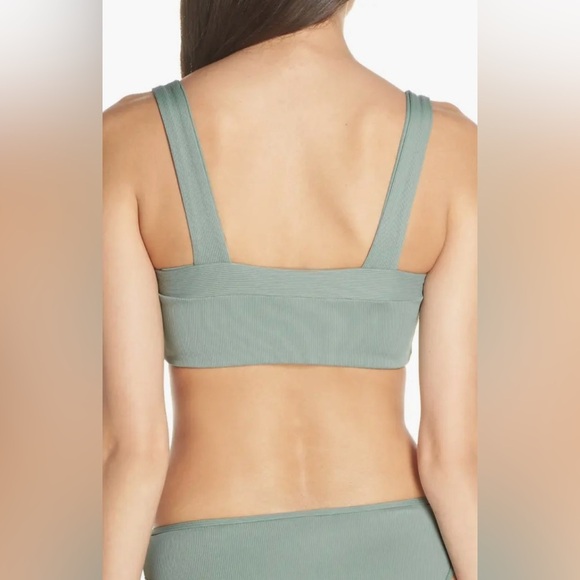 L*Space Lee Lee Ribbed Bikini Top in pink - Picture 4 of 10